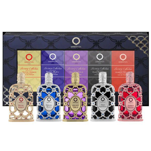 SET MINI ORIENTICA LUXURY COLLECTION DE 5 PZ 7.5ml EDP SET MINI ORIENTICA LUXURY COLLECTION DE 5 PZ 7.5ml EDP